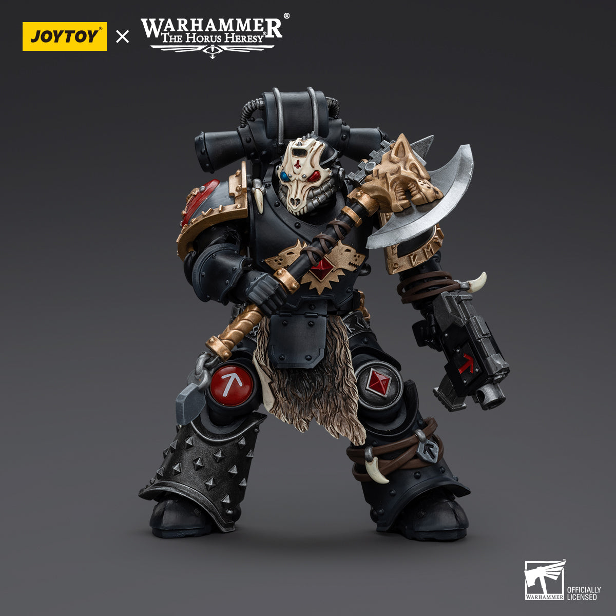JOYTOY Action Figure 1/18 Space Wolves Deathsworn Pack Deathsworn 4 Model Birthday Gifts