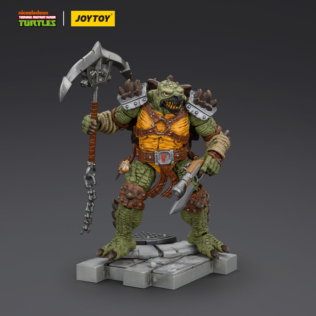 JOYTOY Action Figure 1/18 TMNT-Tokka Model Birthday Gifts