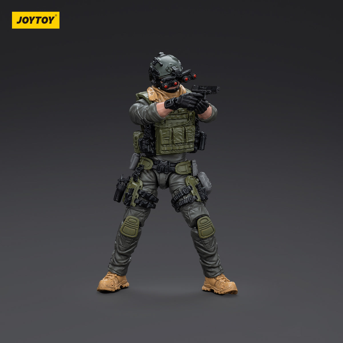 JOYTOY Action Figure 1/18 Nato Defense Forces 13Th Assault Squad Assault Trooper Model Birthday Gifts