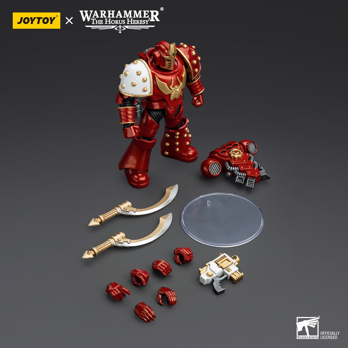 JOYTOY Action Figure 1/18 Thousand Sons Khenetai Occult Cabal Khenetai Blademaster Model Birthday Gifts