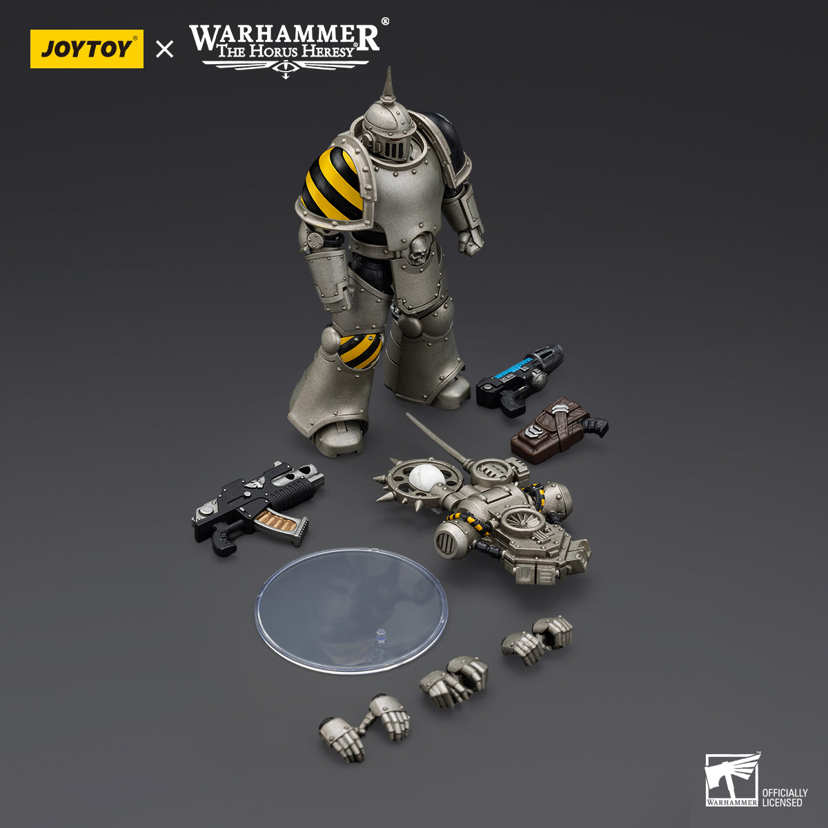 JOYTOY Warhammer 1/18 Action Figure lron Warriors MKlll Tactical Sergeant and Legionary