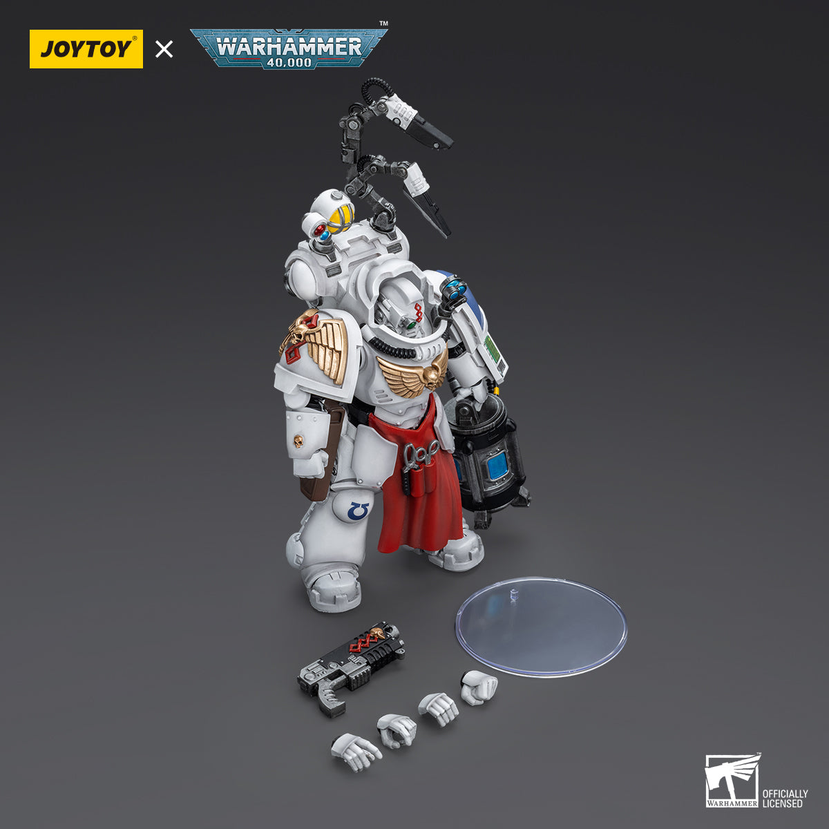 JOYTOY Action Figure 1/18 Ultramarines Apothecary Biologis Model Birthday Gifts