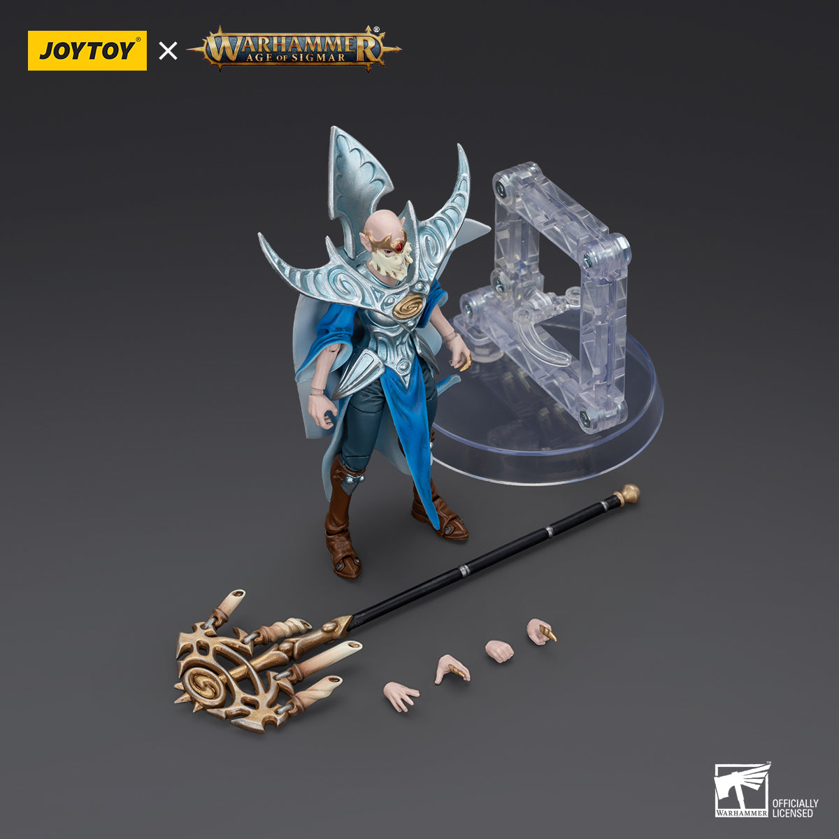 JOYTOY Action Figure 1/18 Warhammer AGE OF SIGMAR -Stormcast Eternals The Blacktalons Lorai, Child of the Abyss Model Birthday Gifts