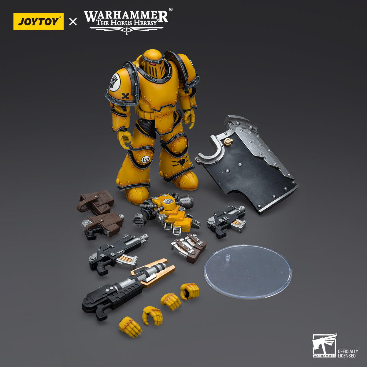 JOYTOY Action Figure 1/18 Imperial Fists Legion MkIII Breacher Squad Legion Breacher with Lascutter Model Birthday Gifts