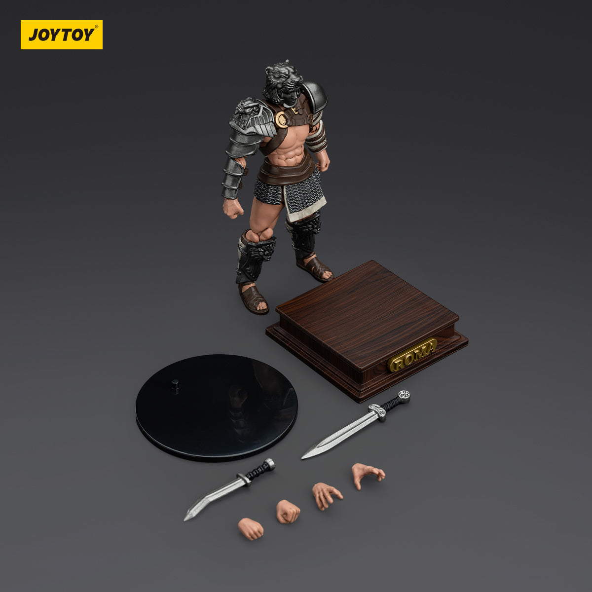 JOYTOY Action Figure 1/18 Roman Gladiator Griffon Gladiator Model Birthday Gifts