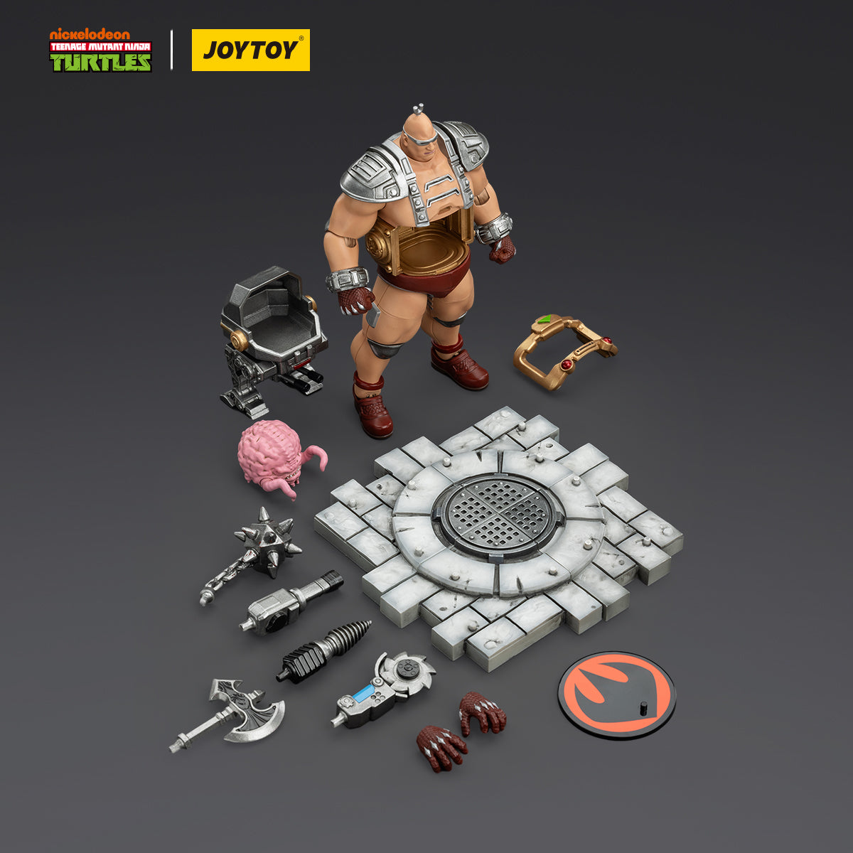 JOYTOY Action Figure 1/18 TMNT-TMNT-Krang Model Birthday Gifts