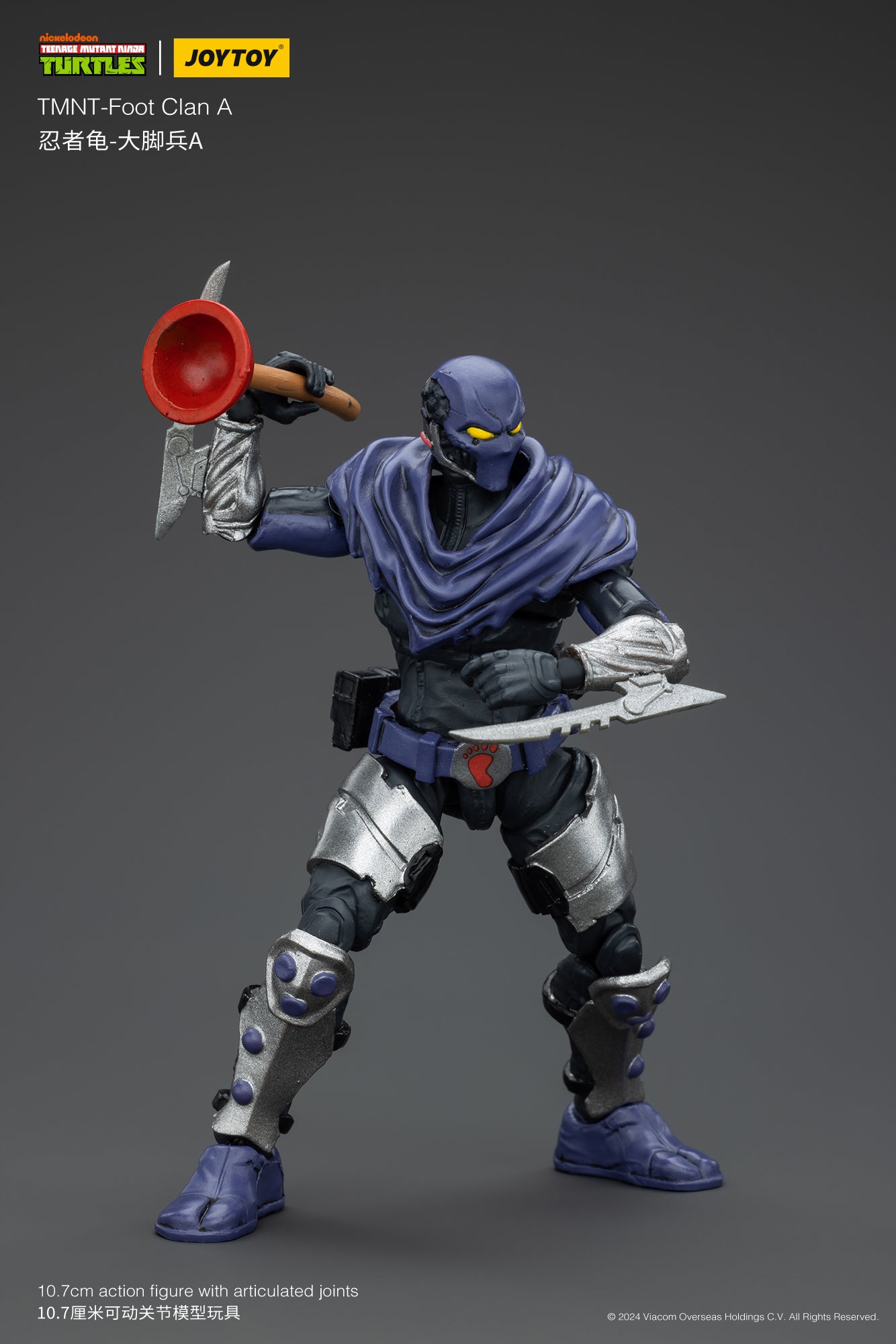JOYTOY TMNT 1/18 Action Figure TMNT Foot Clan A Collection Model Birthday Gifts JT00164