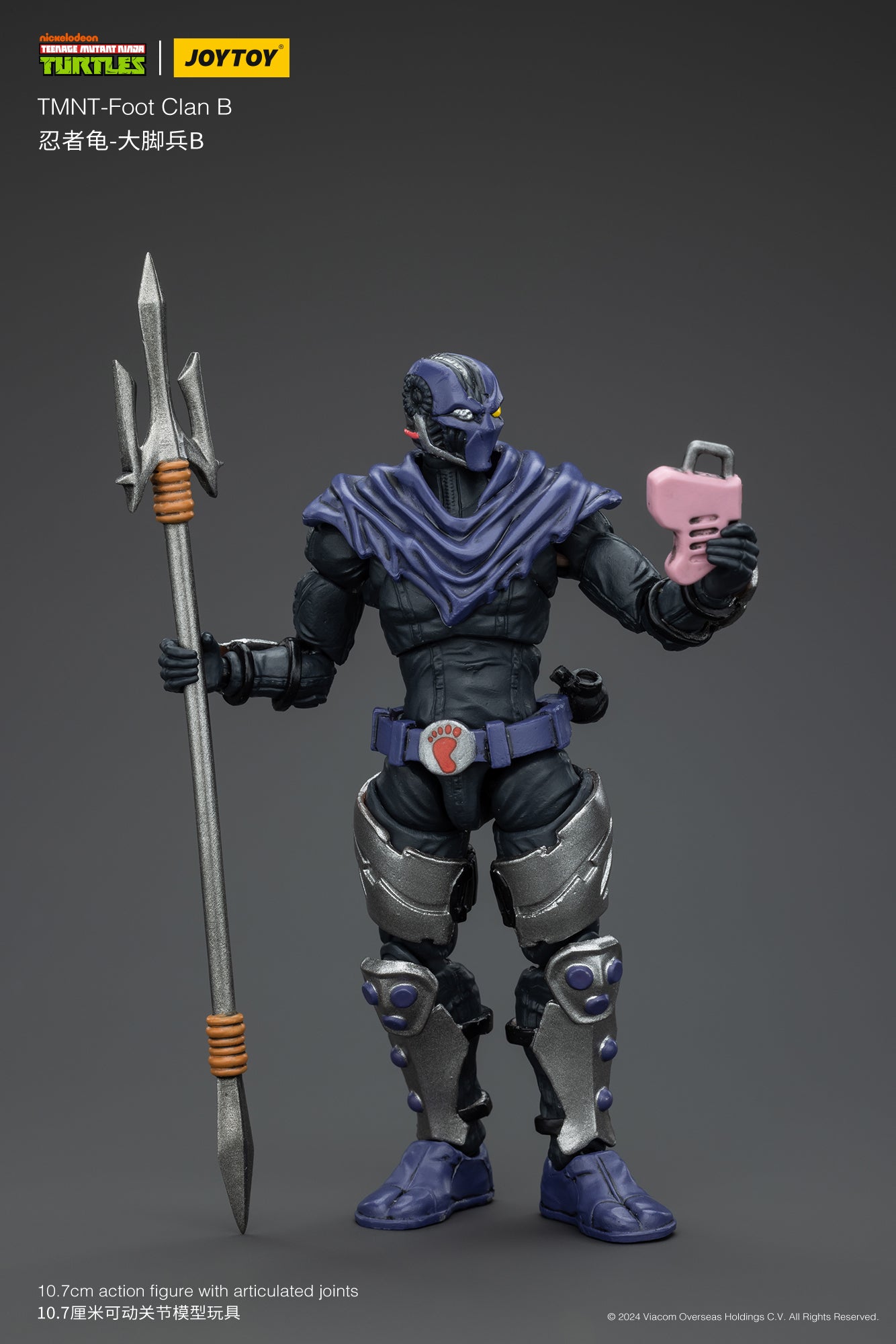 JOYTOY TMNT 1/18 Action Figure TMNT Foot Clan B Collection Model Birthday Gifts JT00171
