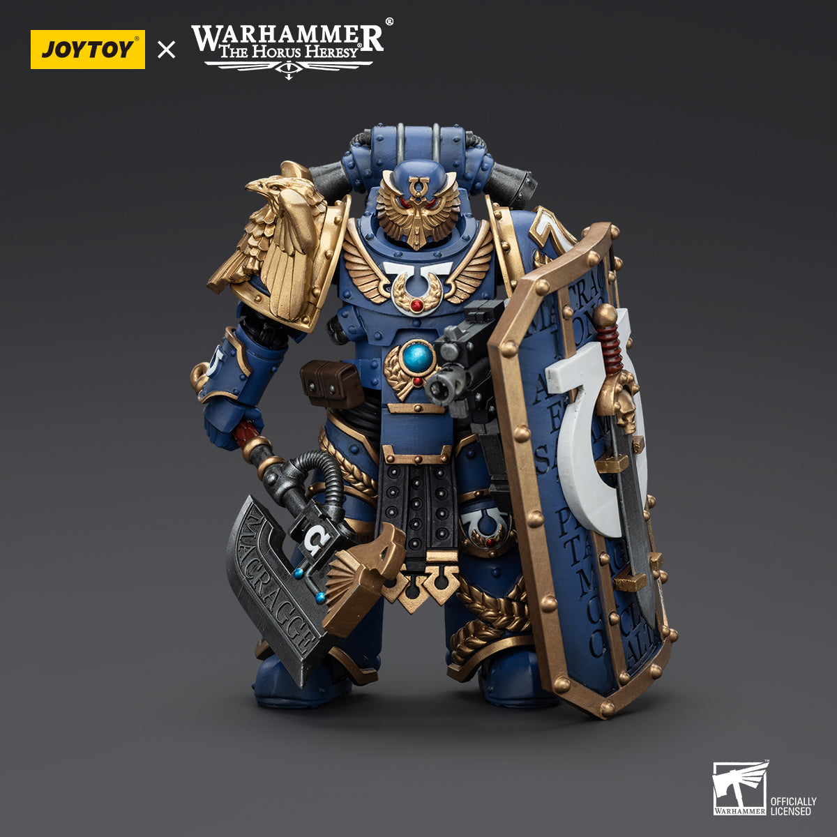 JOYTOY Action Figure 1/18 Blood Angels Angel's Tears Squad Arch-Erelim with Volkite Serpentas Model Birthday Gifts