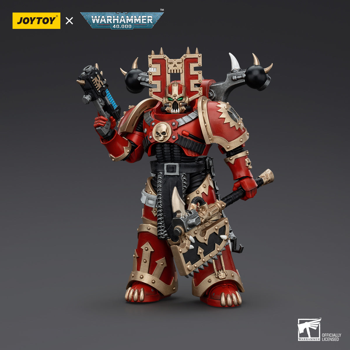 JOYTOY Action Figure 1/18 World Eaters Khorne Berzerker 4 Model Birthday Gifts