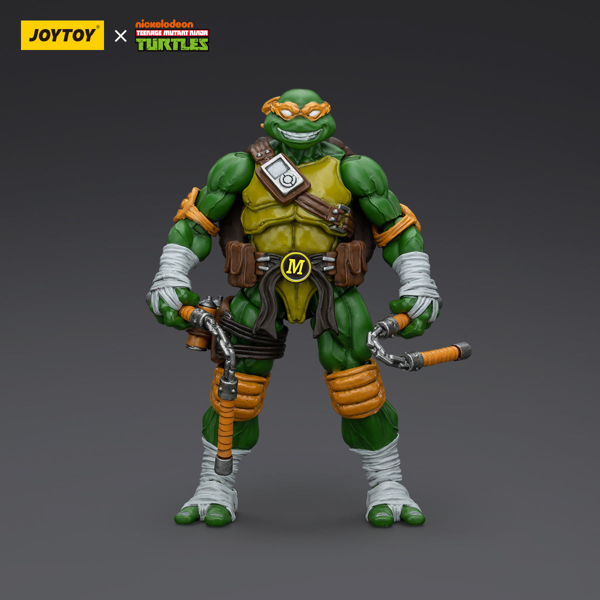 JOYTOY 1/18 Action Figure TMNT-Michelangelo &Donatello& Leonardo& Raphael