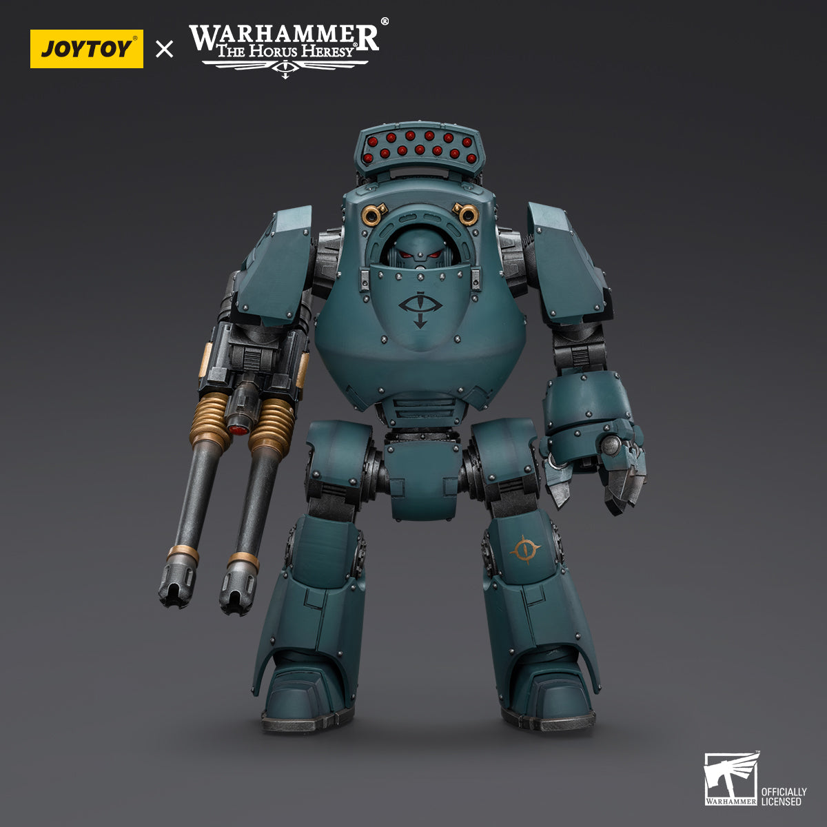 JOYTOY Action Figure 1/18 Sons of Horus Contemptor Dreadnought with Gravis Autocannon Model Birthday Gifts