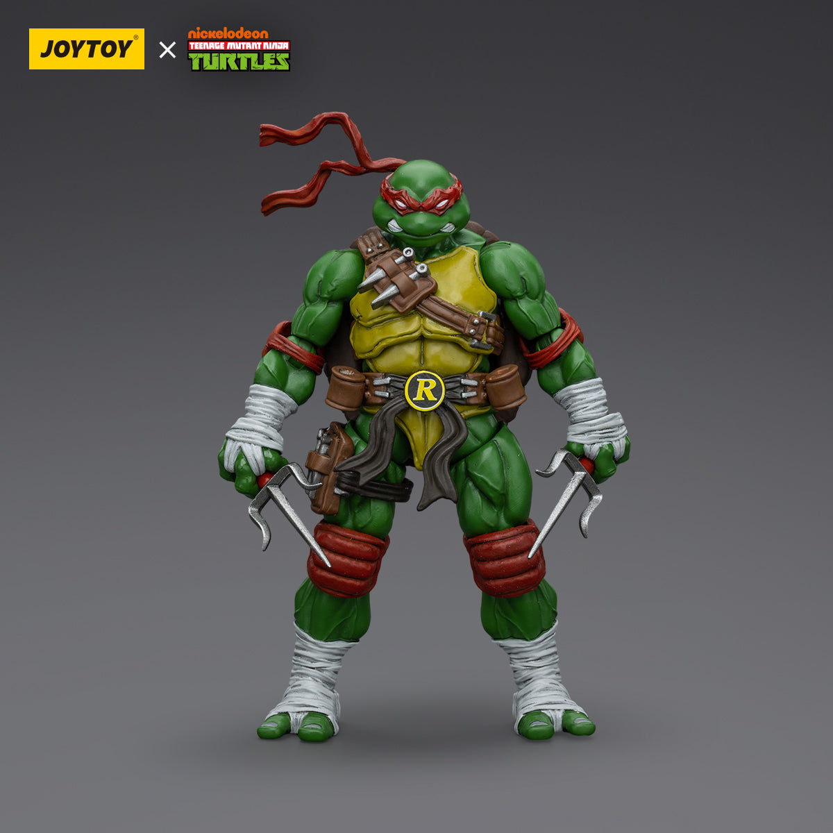JOYTOY 1/18 Action Figure TMNT-Michelangelo &Donatello& Leonardo& Raphael