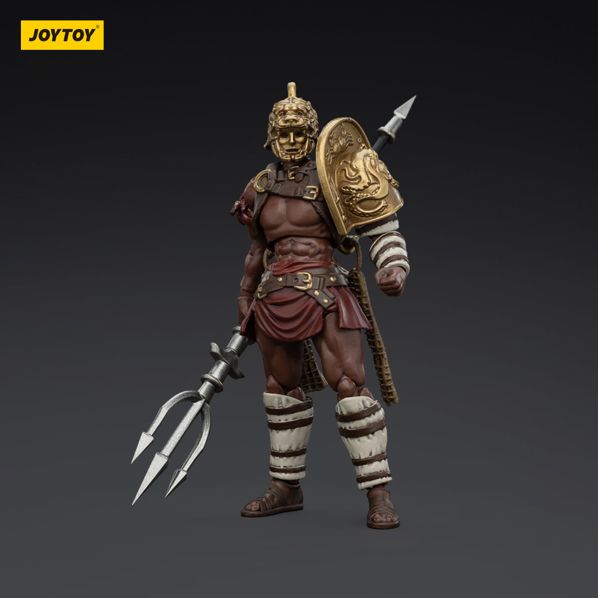 JOYTOY Action Figure 1/18 Roman Gladiator Retiarius Gladiator Model Birthday Gifts
