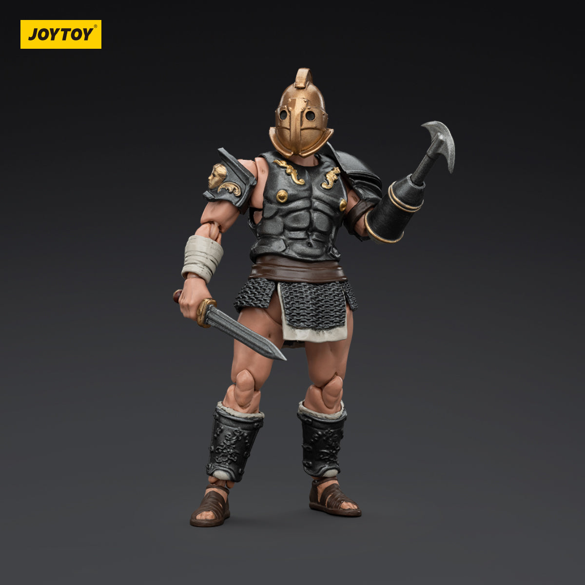 JOYTOY Action Figure 1/18 Roman Gladiator Secutor Gladiator Model Birthday Gifts