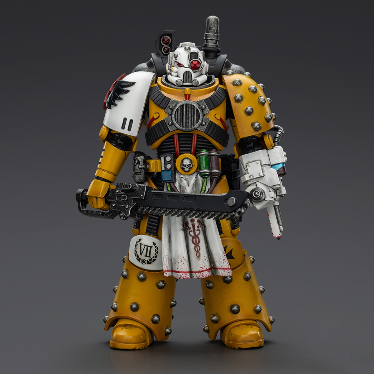 JOYTOY Warhammer 40K 1/18 Action Figure Imperial Fists Legion Apothecary Collection Model 15Age+ Birthday Gift Pre-Order