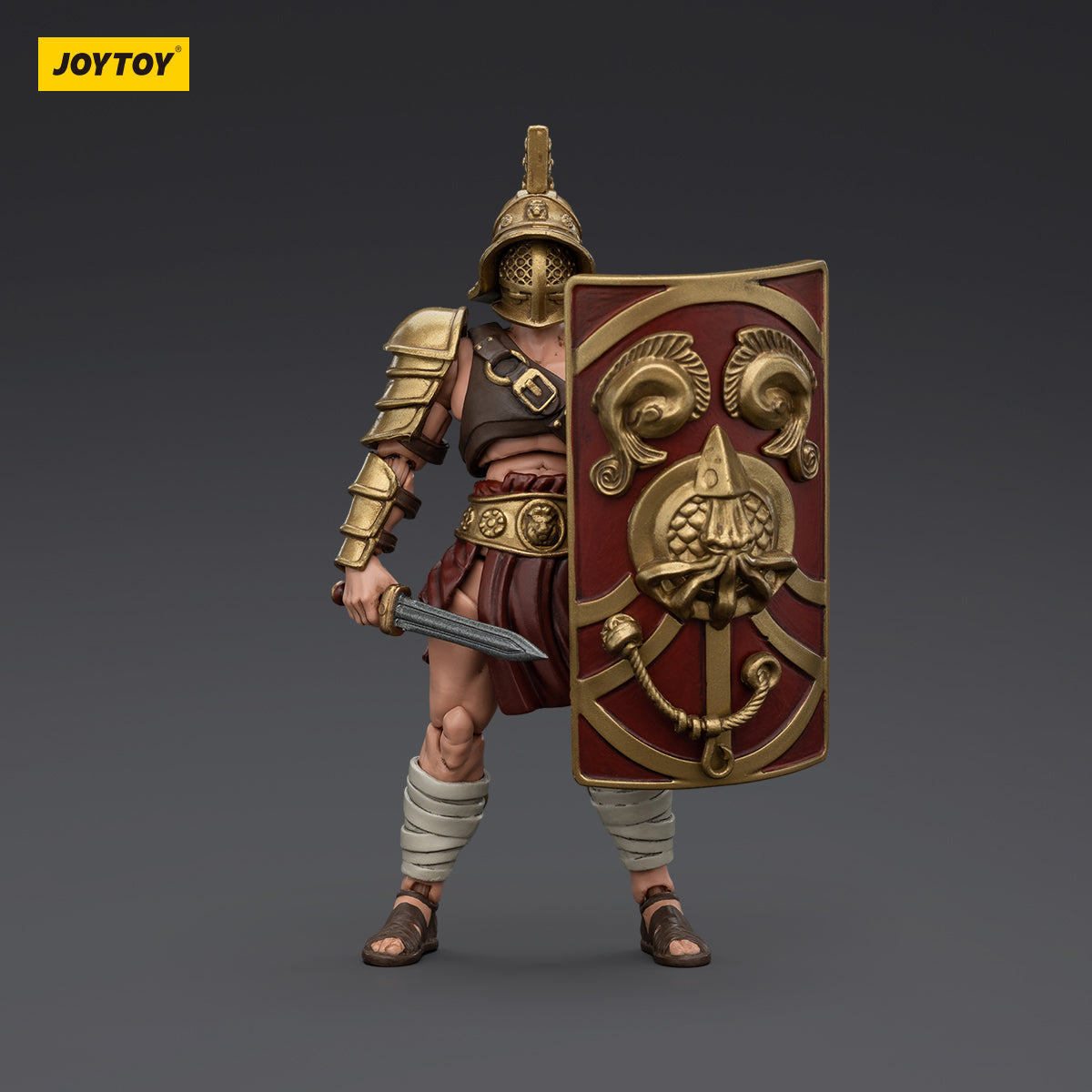 JOYTOY Action Figure 1/18 Roman Gladiator Murmillo Model Birthday Gifts