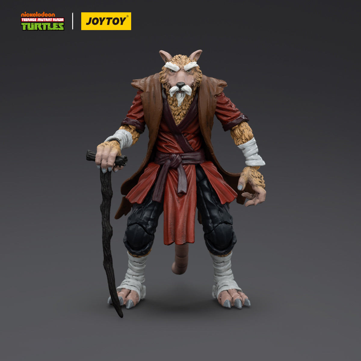 JOYTOY 1/18 Action Figure TMNT-Splinter & April O'Neil