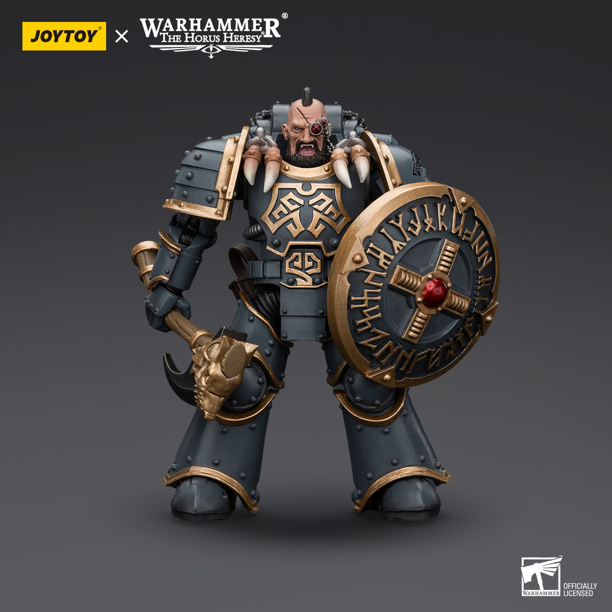 JOYTOY Action Figure 1/18 Space Wolves Gray Slayer Pack Huscarl Model Birthday Gifts