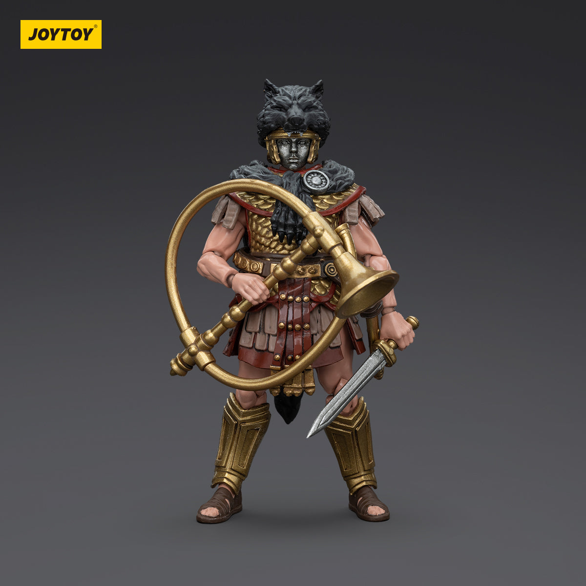JOYTOY Action Figure 1/18 Roman Republic Cohort Iv Buccinator Model Birthday Gifts