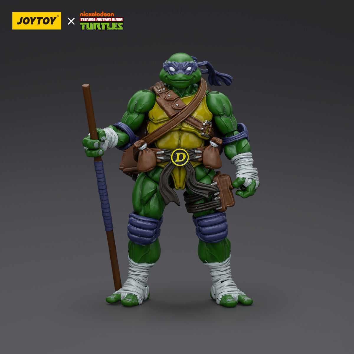 JOYTOY 1/18 Action Figure TMNT-Michelangelo &Donatello& Leonardo& Raphael
