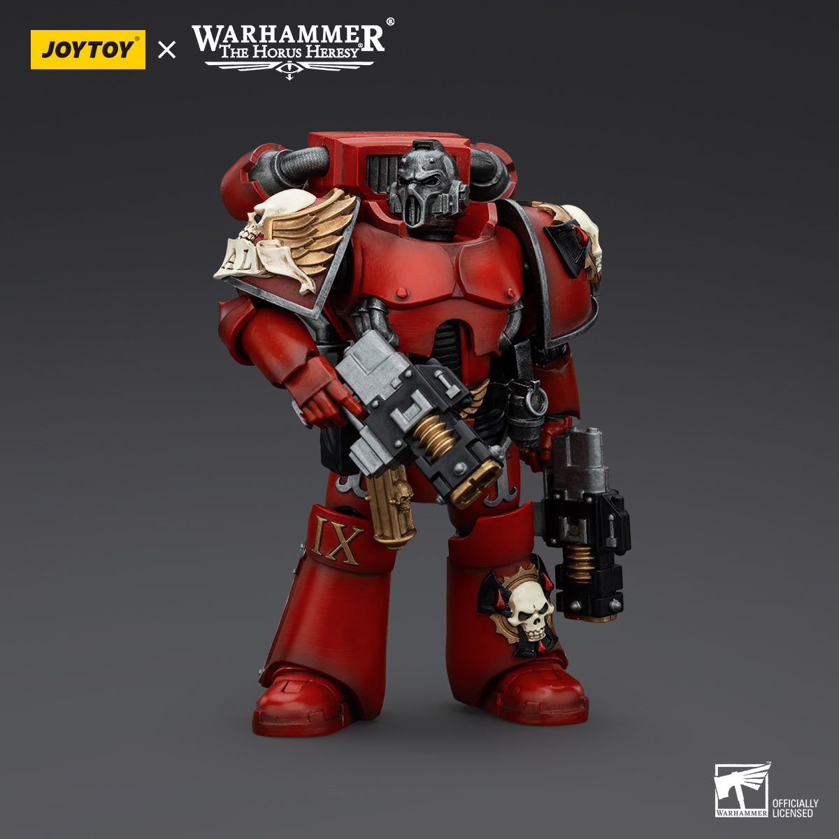 JOYTOY Action Figure 1/18 Blood Angels Angel's Tears Squad Erelim with Volkite Serpentas Model Birthday Gifts