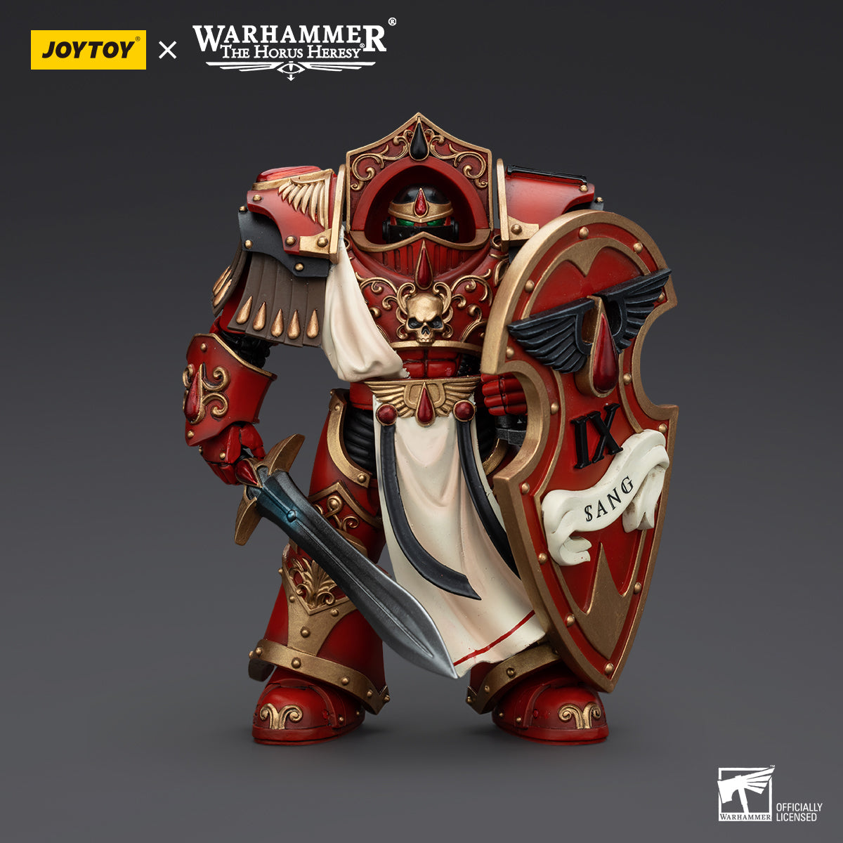 JOYTOY Action Figure 1/18 Blood Angels Crimson Paladins Squad Crimson Paladin 1 Model Birthday Gifts