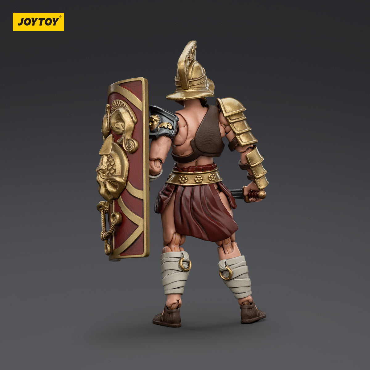 JOYTOY Action Figure 1/18 Roman Gladiator Murmillo Model Birthday Gifts