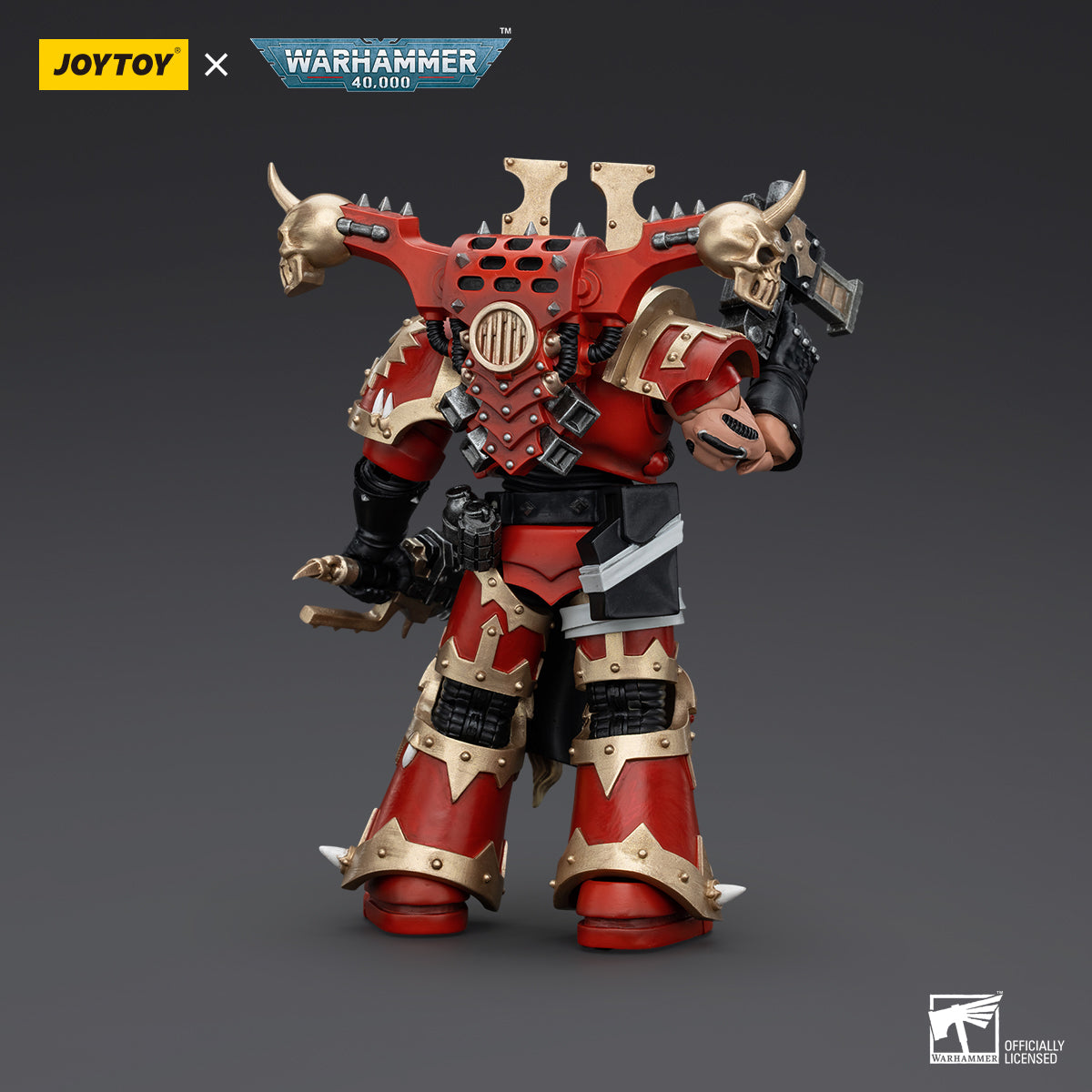 JOYTOY Action Figure 1/18 World Eaters Khorne Berzerker 5 Model Birthday Gifts