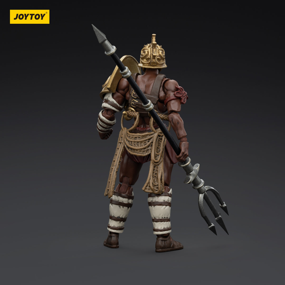 JOYTOY Action Figure 1/18 Roman Gladiator Retiarius Gladiator Model Birthday Gifts