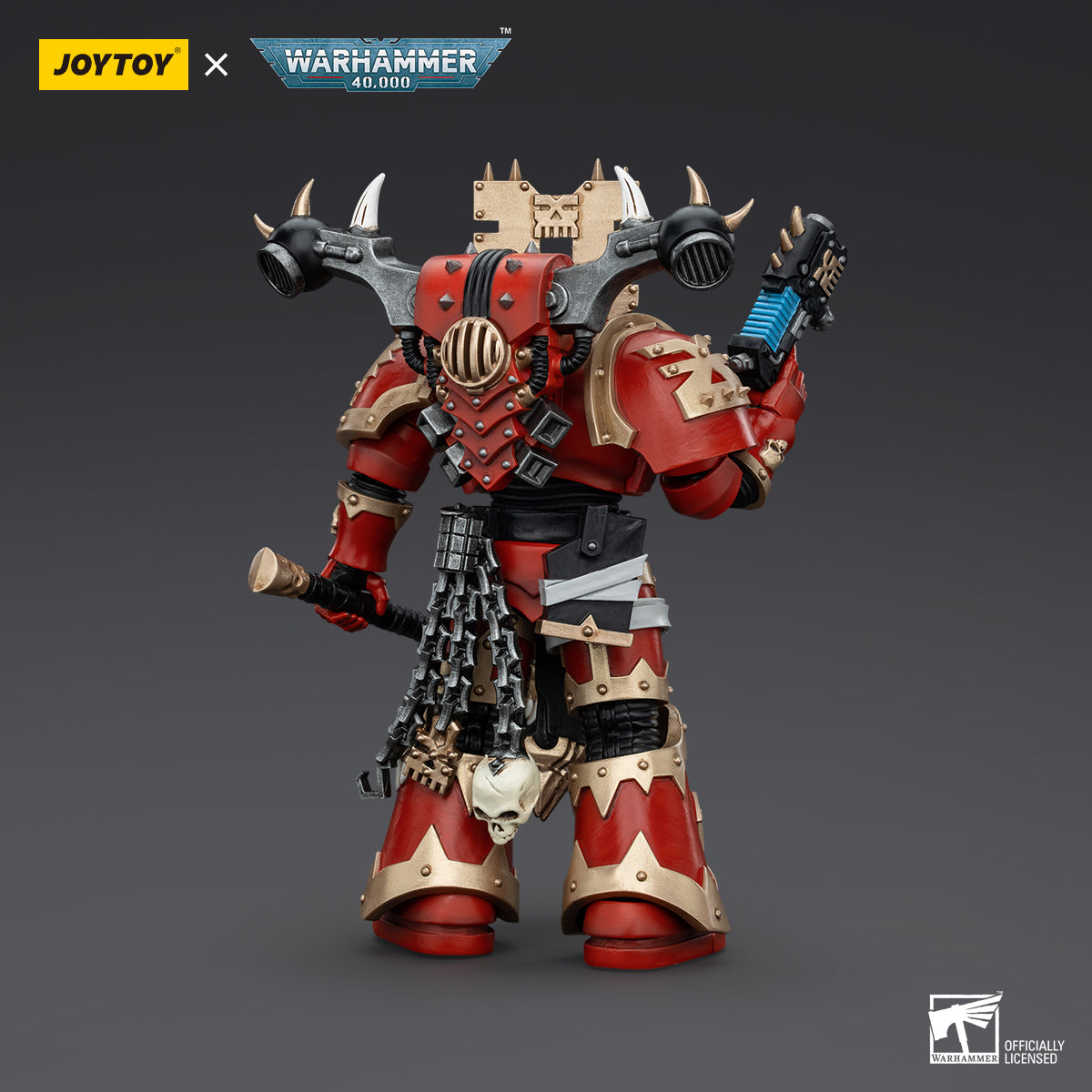 JOYTOY Action Figure 1/18 World Eaters Khorne Berzerker 4 Model Birthday Gifts