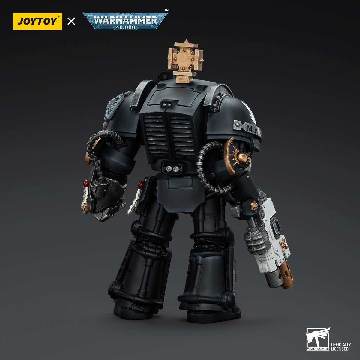 JOYTOY Action Figure 1/18 Iron Hands Captain in Terminator Armour Model Birthday Gifts