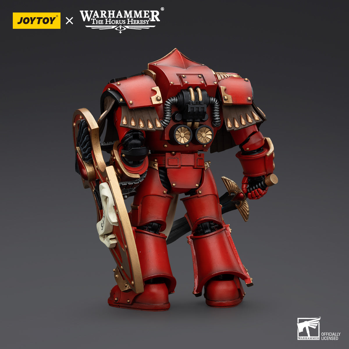 JOYTOY Action Figure 1/18 Blood Angels Crimson Paladins Squad Crimson Paladin 1 Model Birthday Gifts