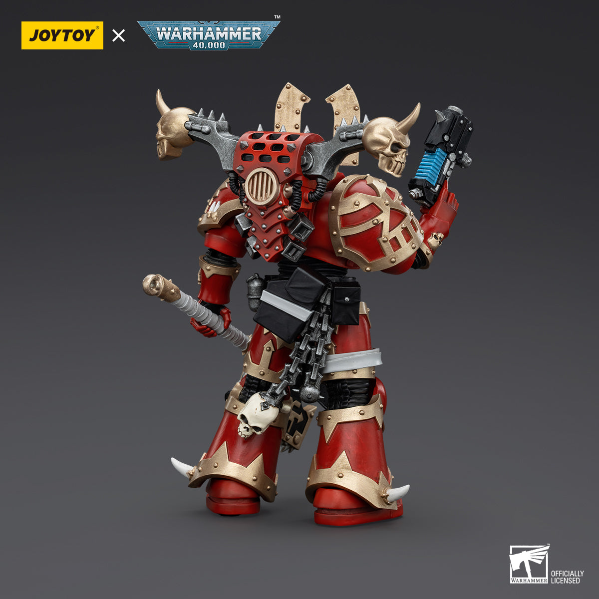JOYTOY Action Figure 1/18 World Eaters Khorne Berzerker 3 Model Birthday Gifts