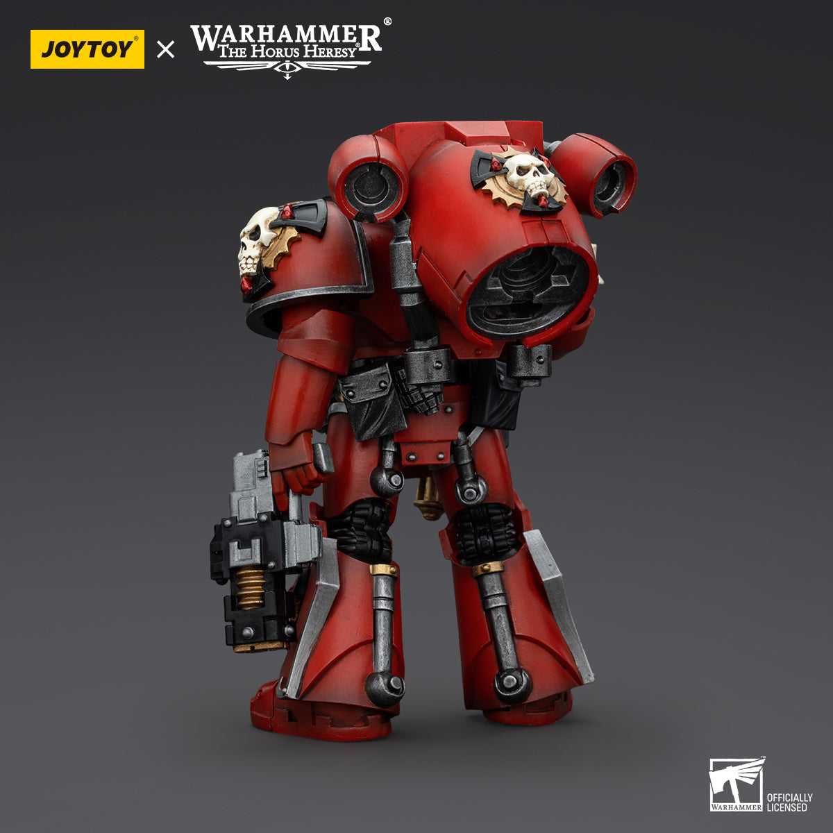 JOYTOY Action Figure 1/18 Blood Angels Angel's Tears Squad Erelim with Volkite Serpentas Model Birthday Gifts