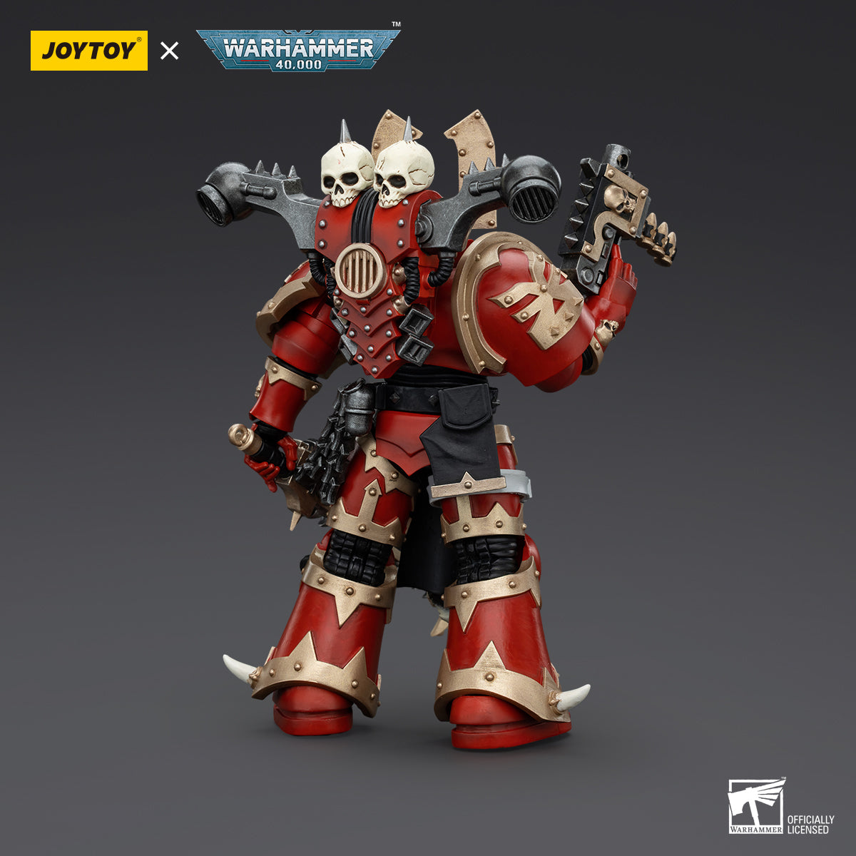 JOYTOY Action Figure 1/18 World Eaters Khorne Berzerker 6 Model Birthday Gifts