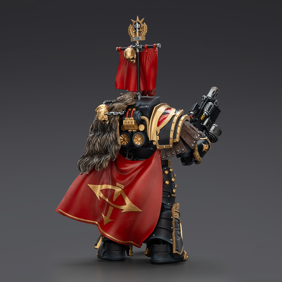 JOYTOY Warhammer The Horus Heresy 1/18 Action Figure Sons of Horus Legion Cataphractii Praetor with Combi-Melta and Power Maul Collection Model 15Age+ Birthday Gift Pre-Order
