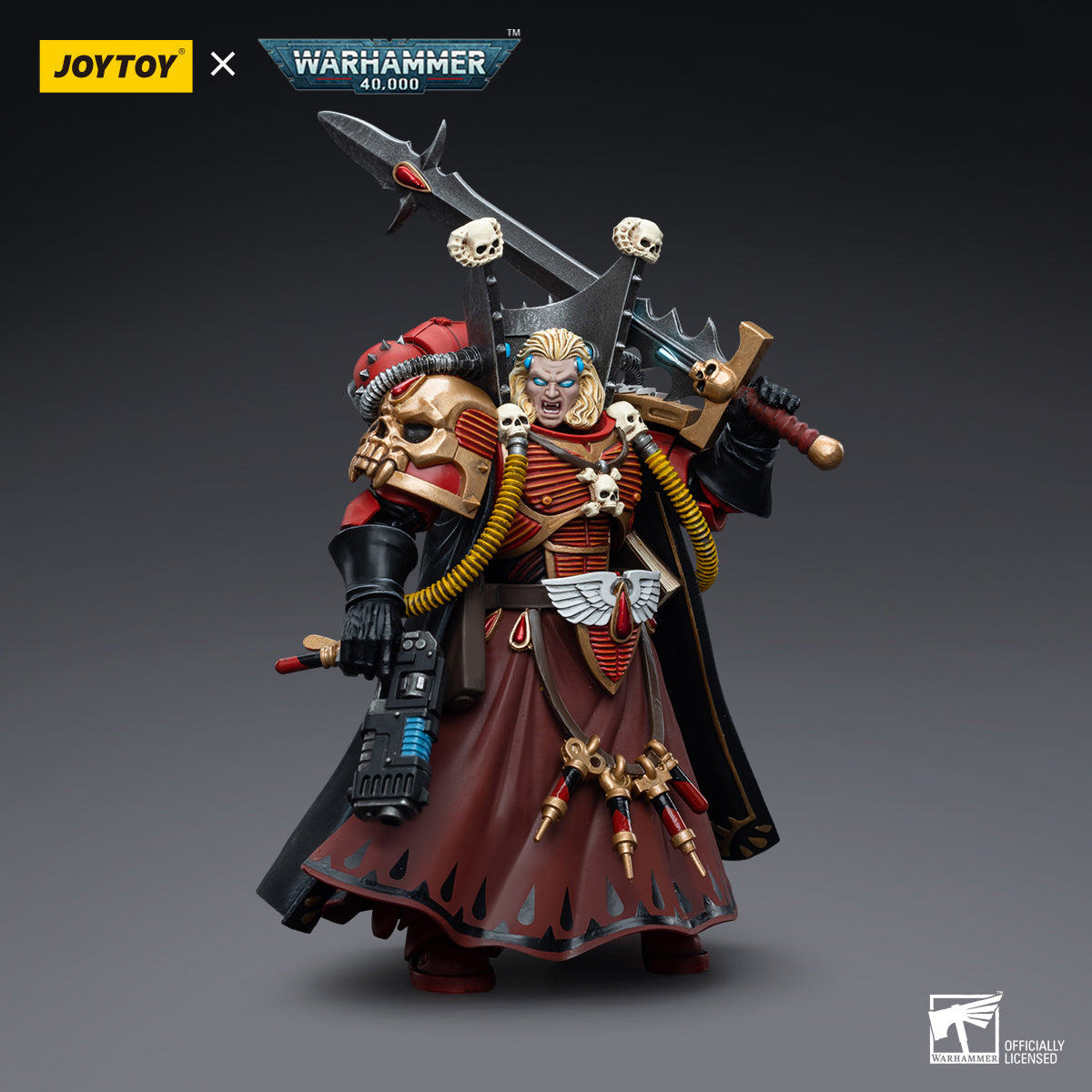JOYTOY Action Figure 1/18 Blood Angels Mephiston Model Birthday Gifts