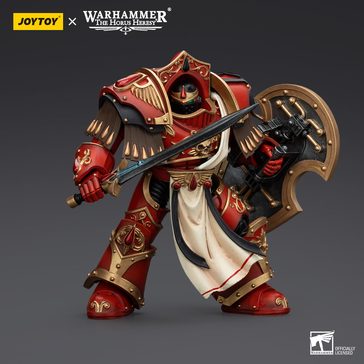 JOYTOY Action Figure 1/18 Blood Angels Crimson Paladins Squad Crimson Paladin 2 Model Birthday Gifts
