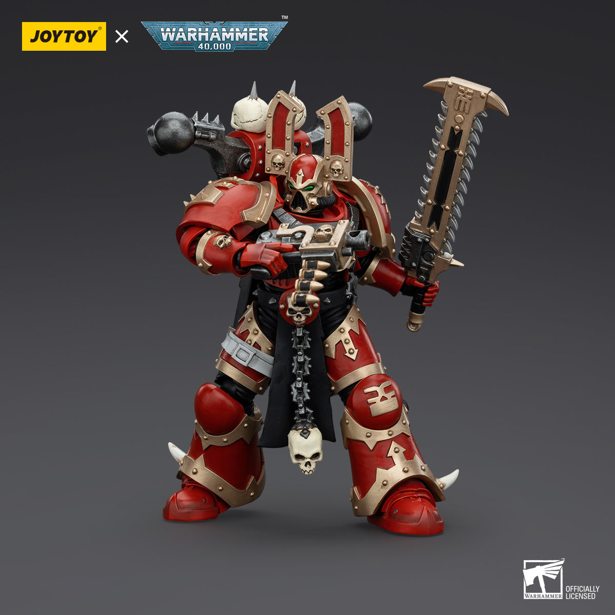 JOYTOY Action Figure 1/18 World Eaters Khorne Berzerker 6 Model Birthday Gifts