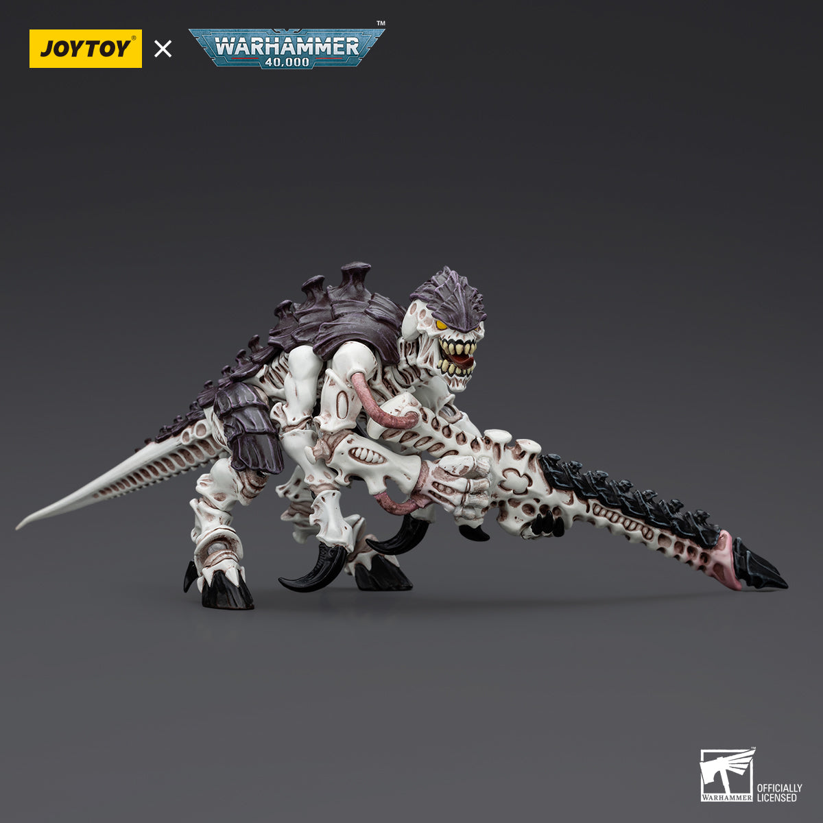 JOYTOY Action Figure 1/18 Tyranids Hive Fleet Leviathan Termagant with Spike Rifle Model Birthday Gifts
