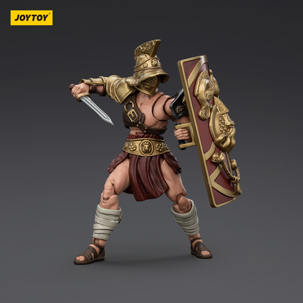 JOYTOY Action Figure 1/18 Roman Gladiator Murmillo Model Birthday Gifts