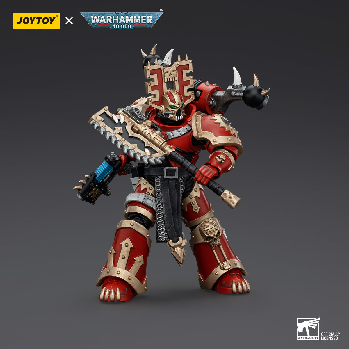 JOYTOY Action Figure 1/18 World Eaters Khorne Berzerker 4 Model Birthday Gifts