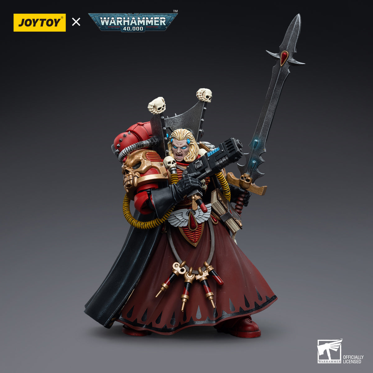JOYTOY Action Figure 1/18 Blood Angels Mephiston Model Birthday Gifts