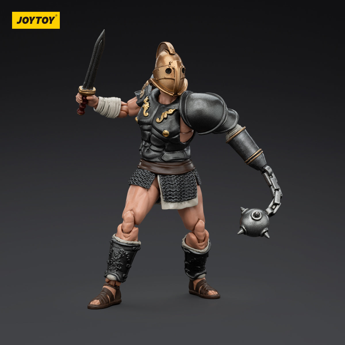 JOYTOY Action Figure 1/18 Roman Gladiator Secutor Gladiator Model Birthday Gifts