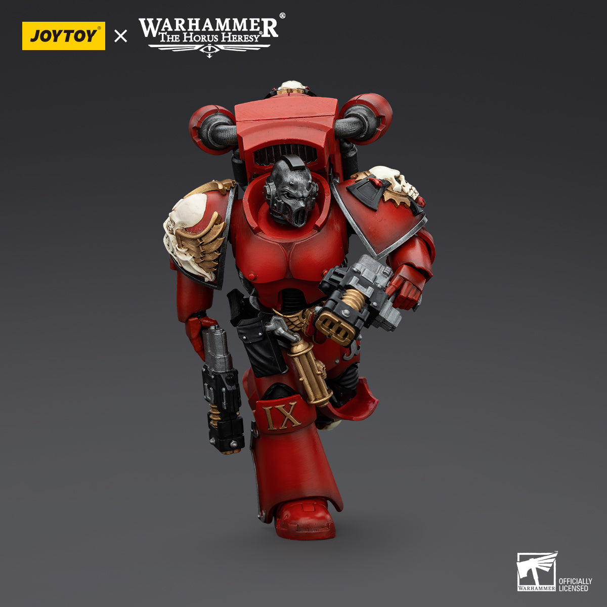 JOYTOY Action Figure 1/18 Blood Angels Angel's Tears Squad Erelim with Volkite Serpentas Model Birthday Gifts