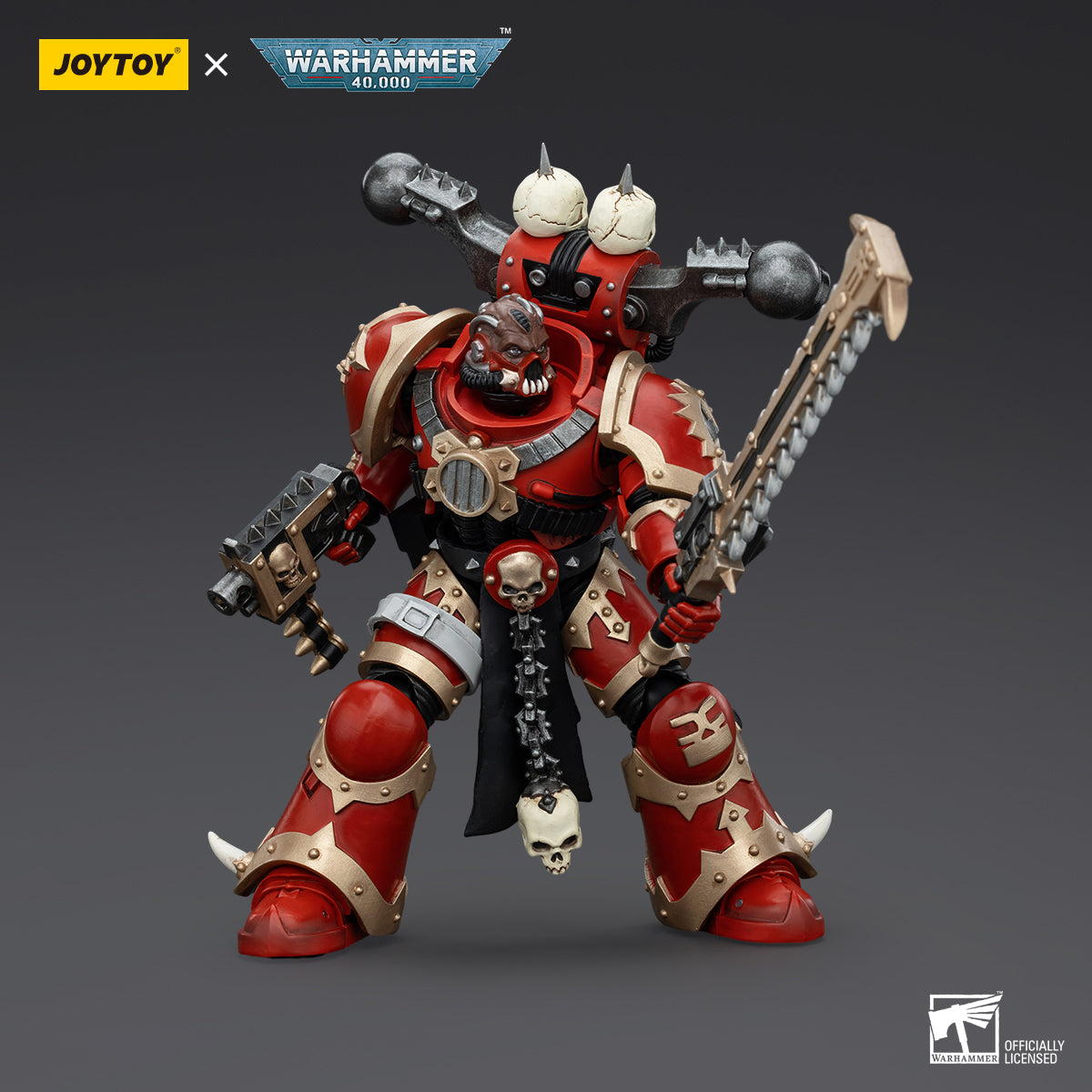 JOYTOY Action Figure 1/18 World Eaters Khorne Berzerker 6 Model Birthday Gifts