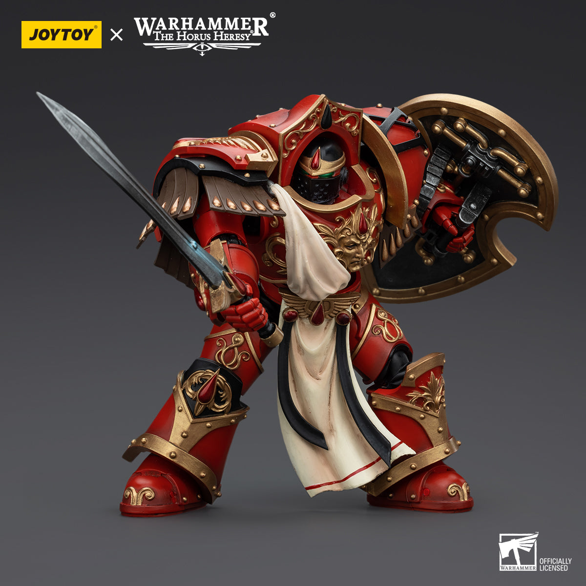 JOYTOY Action Figure 1/18 Blood Angels Crimson Paladins Squad Crimson Paladin 3 Model Birthday Gifts