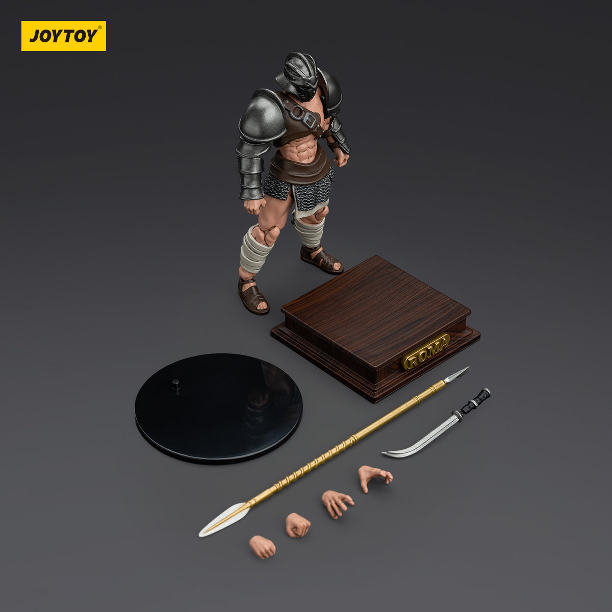 JOYTOY Action Figure 1/18 Roman Gladiator Scissor Model Birthday Gifts