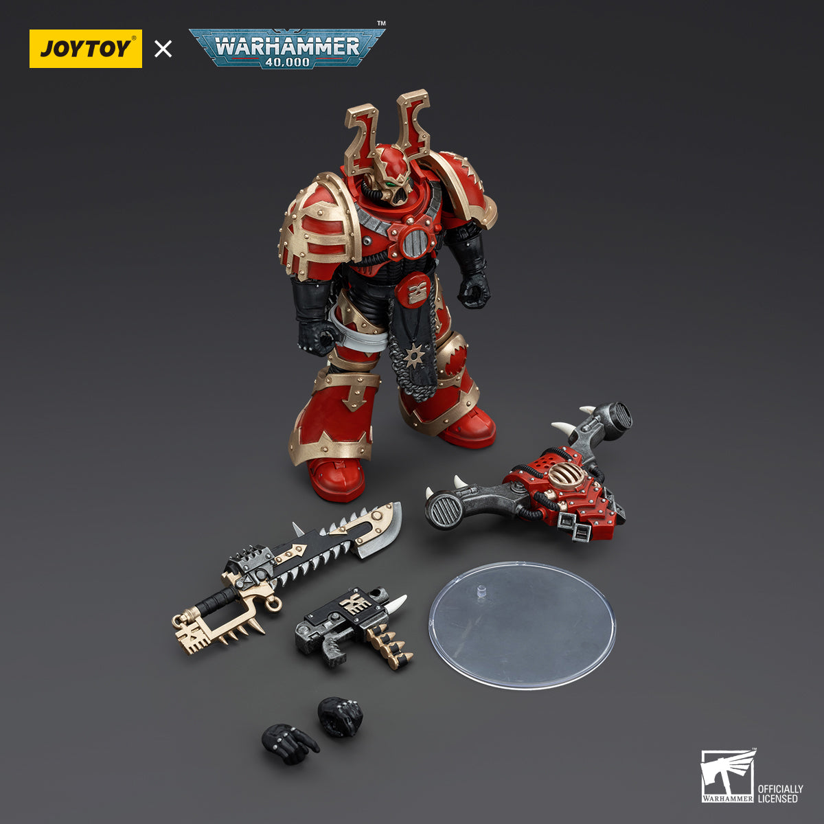 JOYTOY Warhammer 40K World Eaters Khorne Berzerker 1